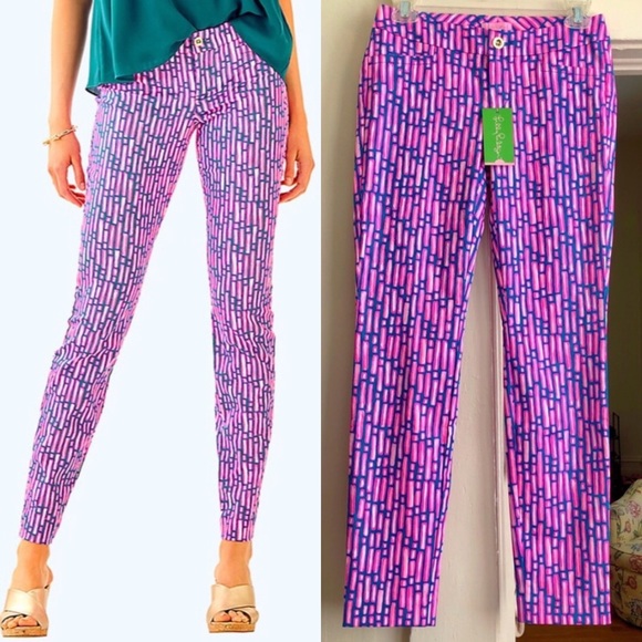 lilly pulitzer kelly skinny ankle pant
